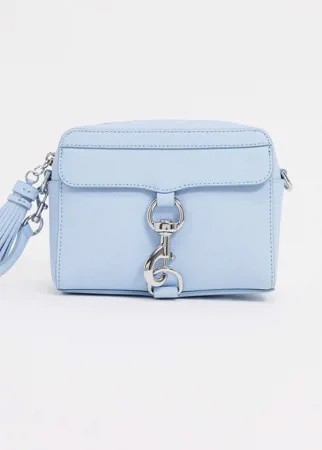 Синяя сумка для фотоаппарата Rebecca Minkoff mab-Голубой
