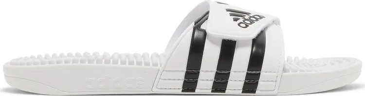 Кроссовки Adissage Slides 'White Black', белый