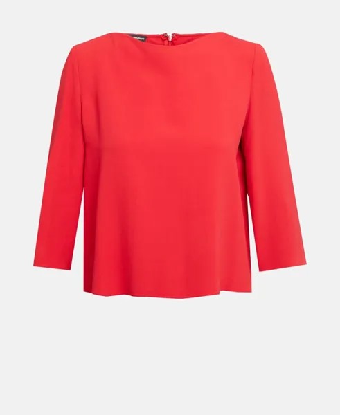 Рубашка блузка Emporio Armani, красный