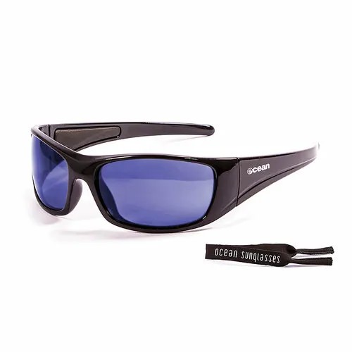 Солнцезащитные очки OCEAN OCEAN Bermuda Black / Revo Blue Polarized lenses, черный