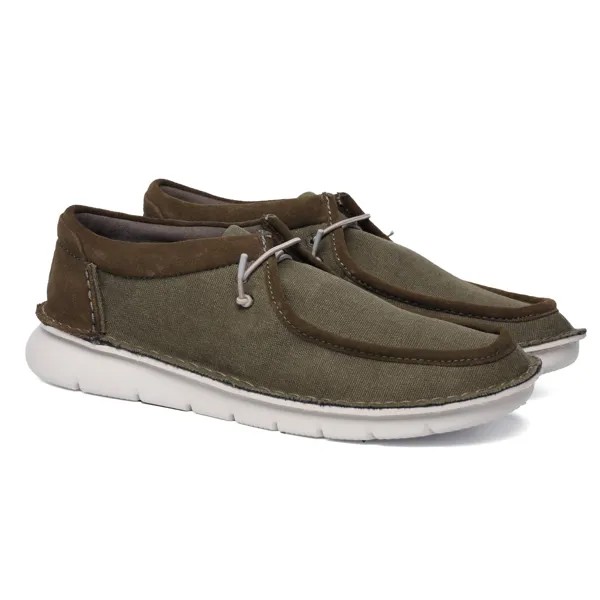 Мужские полуботинки Clarks, оливковые