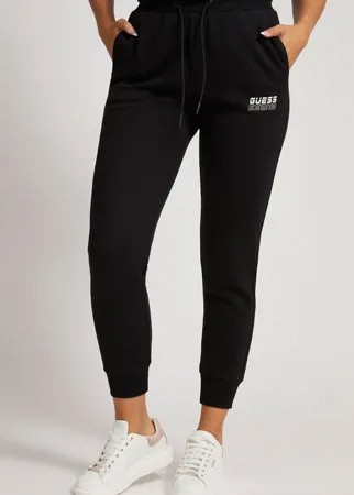Спортивные брюки женские Guess O1BA01 черные 48 RU