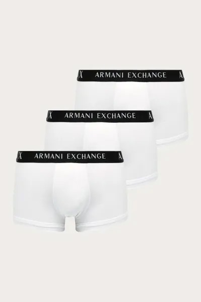 Боксеры (3 шт.) Armani Exchange, белый