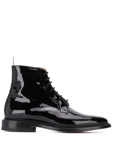 Thom Browne лакированные ботинки Blucher