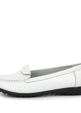 Мокасины женские ZENDEN 40-12WA-011V белые 37 RU