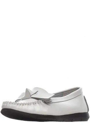 Мокасины женские ZENDEN comfort 79-01WA-003V белые 40 RU