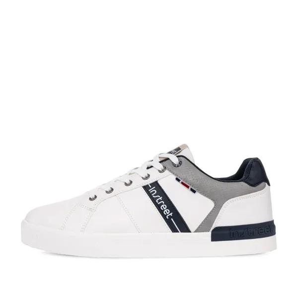 Кеды мужские INSTREET 189-31MV-70 белые 43 RU
