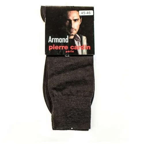 Мужские носки Pierre Cardin, 1 пара, классические, размер 45-46, черный