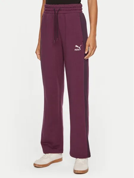Спортивные брюки regular fit Puma, бургундия