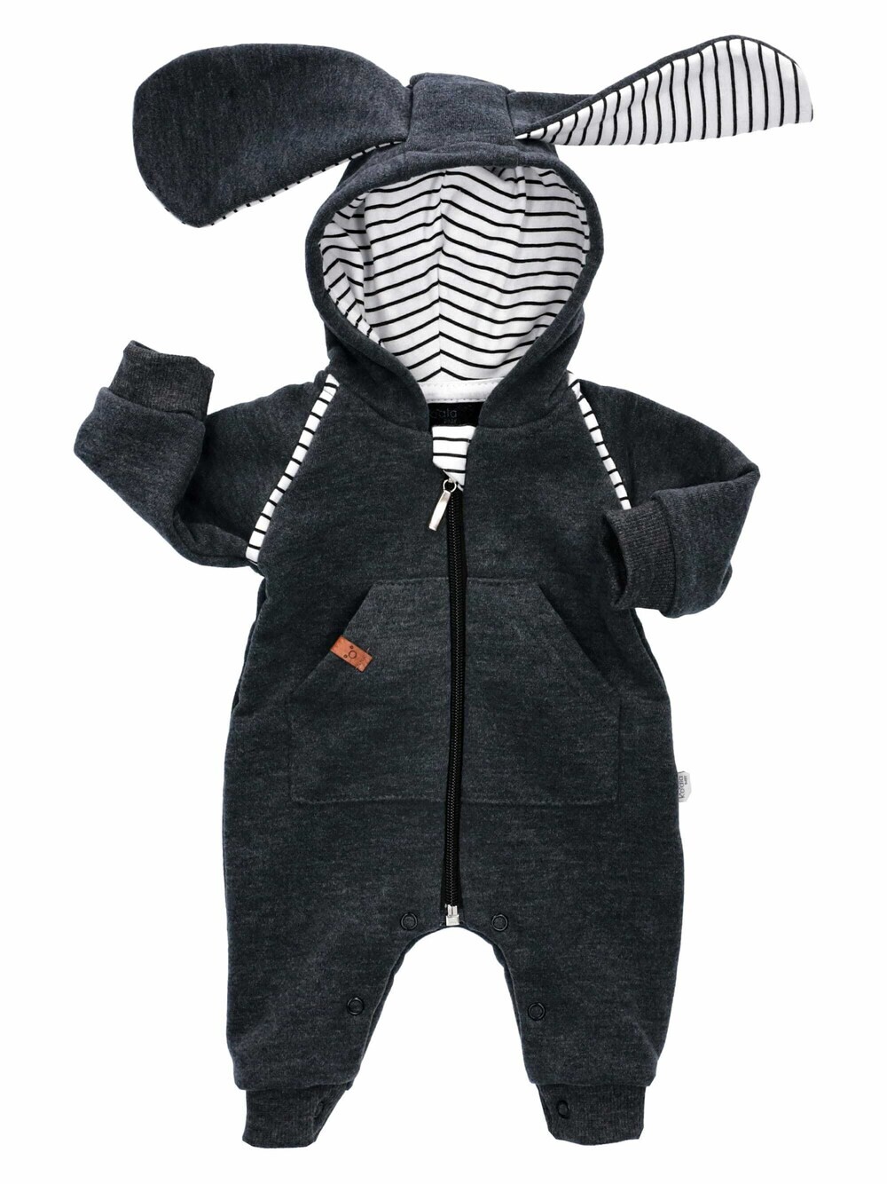 Комбинезон/боди Koala Baby Sweet Bunny, серый/антрацит