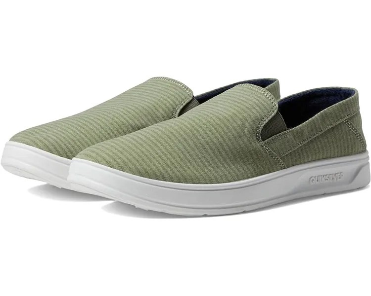 Кроссовки Quiksilver Harbor Wharf Slip-On, цвет Green 1