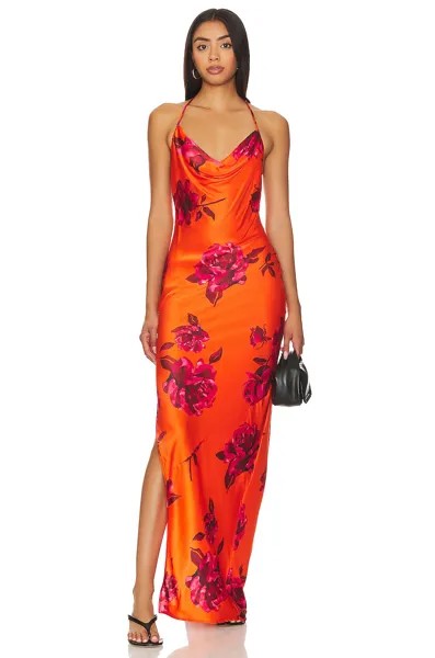 Платье NBD Nicolette Gown, цвет Orange Floral