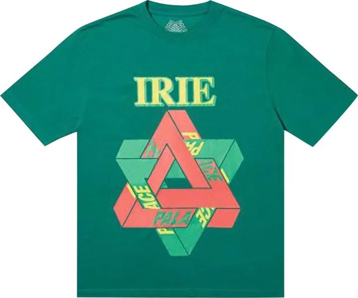 Футболка Palace Jobsworth T-Shirt 'Green', зеленый