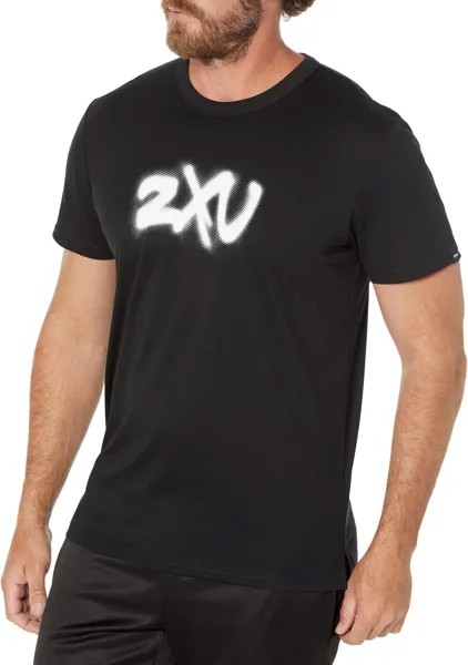 Футболка Contender 2XU, цвет Black/White