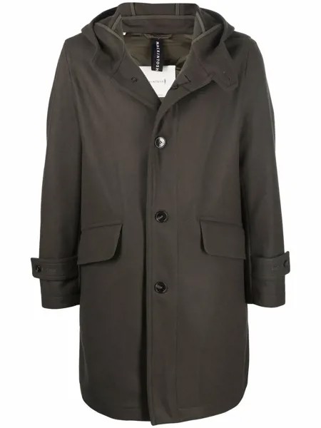 Mackintosh шерстяное однобортное пальто Kirkton