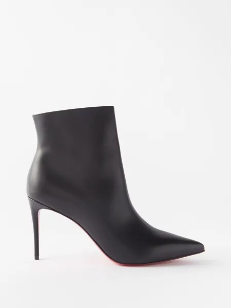 Кожаные ботильоны so kate 85 Christian Louboutin, черный