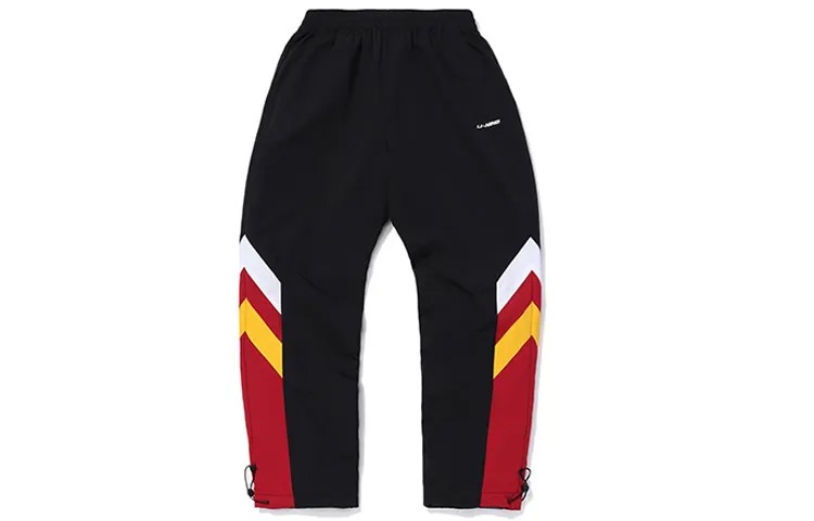 Трикотажные спортивные штаны мужские New Standard Black/tемно-белые Lining, черный