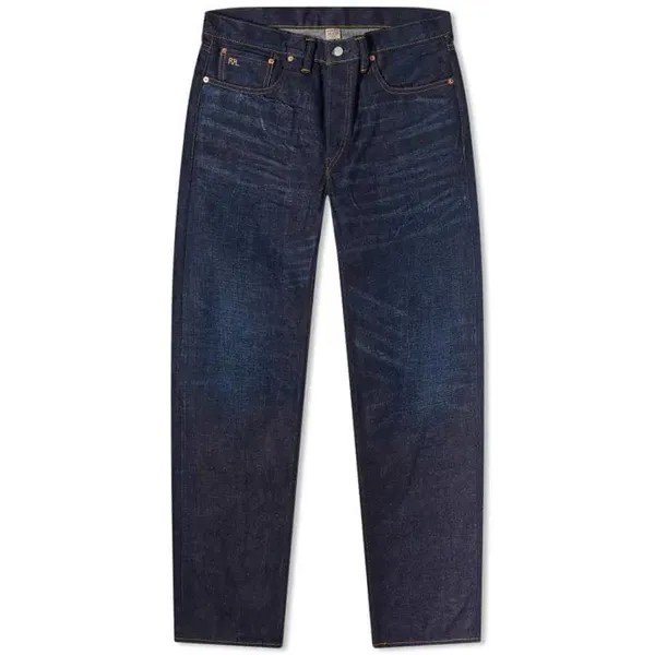 Джинсы RRL Slim Fit, темно-синий