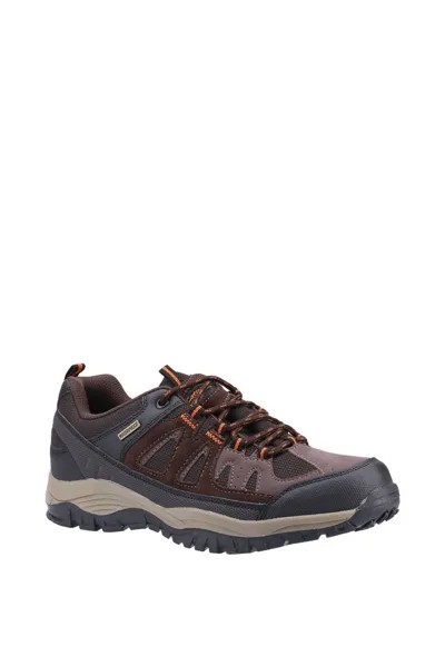 Спортивные кроссовки 'Maisemore Low' Suede PU Mesh Hiking Shoes Cotswold, коричневый