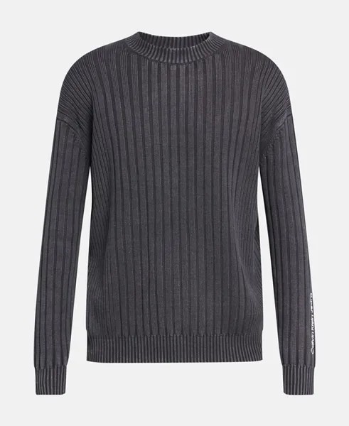 Джемпер с длинными рукавами Calvin Klein Jeans, черный