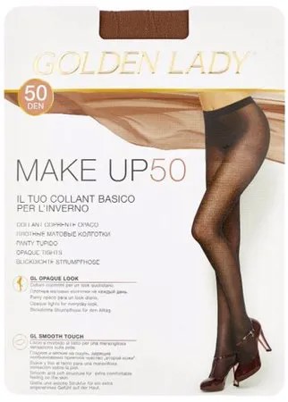 Колготки Golden Lady Make Up 50 den, размер 4-L, daino (бежевый)