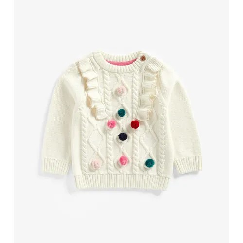 Джемпер mothercare, размер 116, бежевый