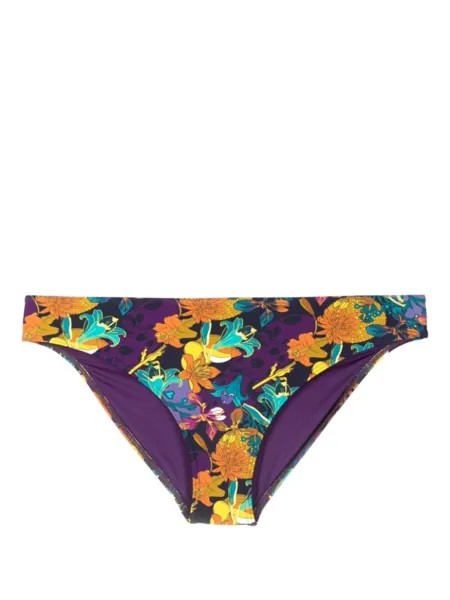 Marlies Dekkers плавки бикини Acapulco с цветочным принтом, фиолетовый