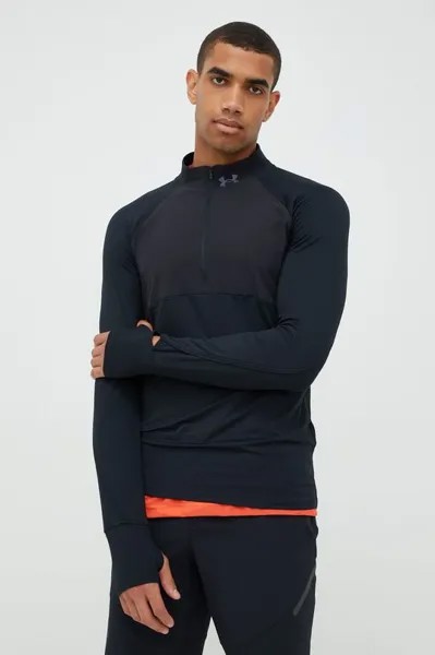 Лонгслив для квалификационного забега 2.0 Under Armour, черный
