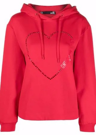 Love Moschino декорированное худи
