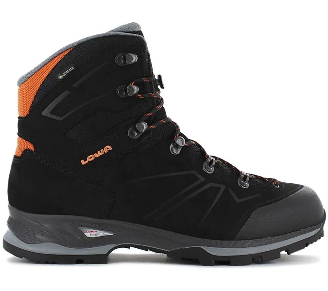 LOWA Baldo GTX - GORE-TEX - Мужские треккинговые ботинки на открытом воздухе Черный 210616-0920 Альпинистская обувь Походная обувь