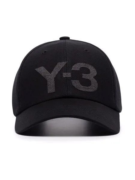 Y-3 бейсболка с тисненым логотипом
