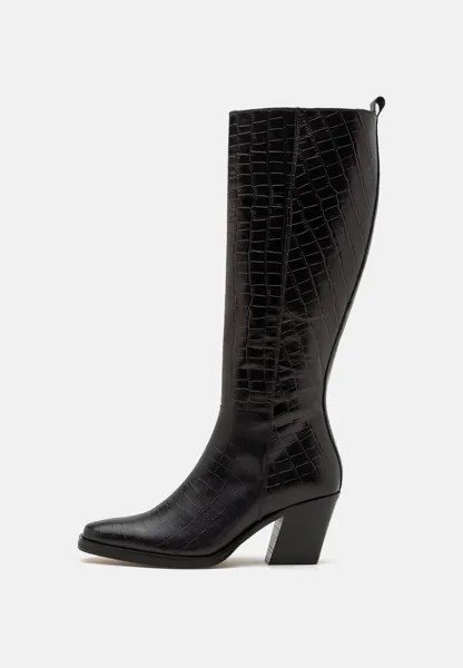 Высокие сапоги Sophia Boots High Samsøe Samsøe, черный