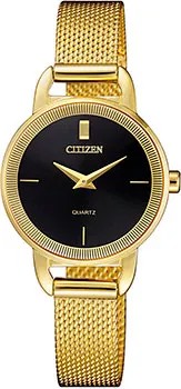 Японские наручные  женские часы Citizen EZ7002-54E. Коллекция Elegance
