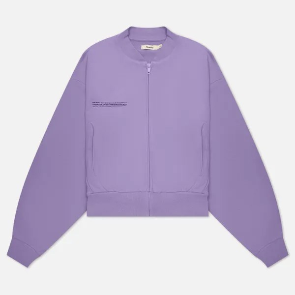 Женская толстовка PANGAIA Organic Cotton Bomber фиолетовый, Размер M