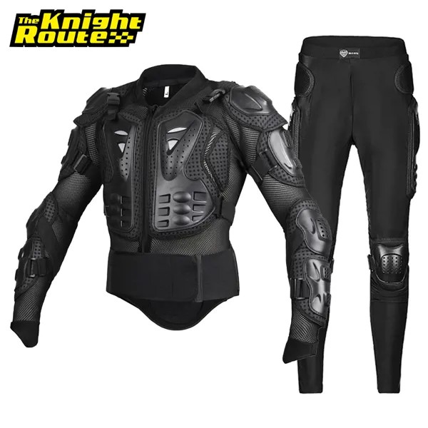 Мотоциклетная Защитная куртка для мужчин, костюм для езды на мотоцикле, пиджак и брюки