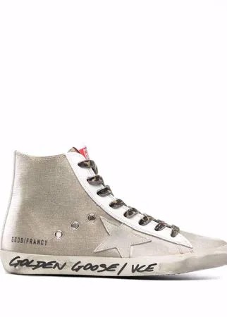 Golden Goose высокие кеды Francy