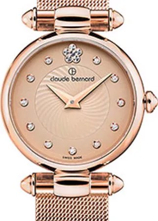 Швейцарские наручные  женские часы Claude Bernard 20500-37RBEIR2. Коллекция Dress Code