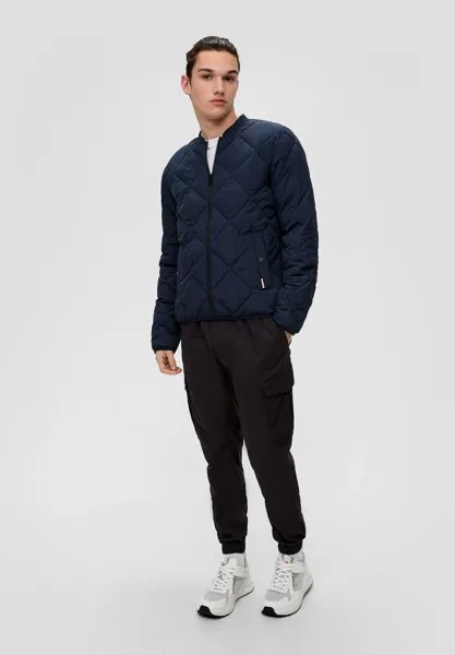 Куртка-бомбер SURPIQUÉ QS, цвет tiefblau