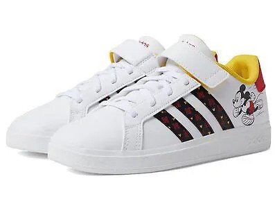 Кроссовки adidas Kids Grand Court 2.0 Mickey Mouse Elastic (Little Kid/Big Kid) для мальчика