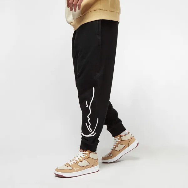 Спортивные штаны стандартного кроя Signature Essential Karl Kani, цвет black