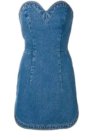 Christopher Kane джинсовое платье мини