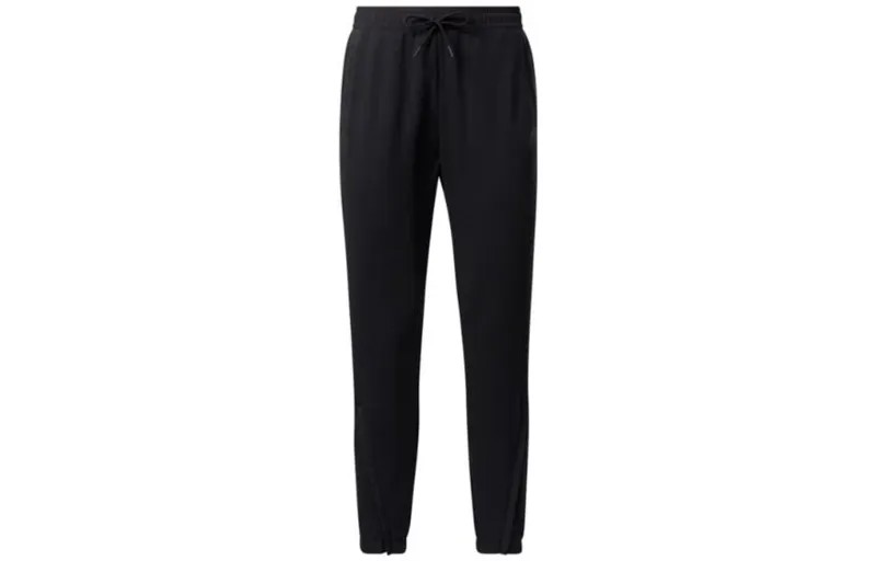 Reebok Женские трикотажные спортивные штаны, цвет Black