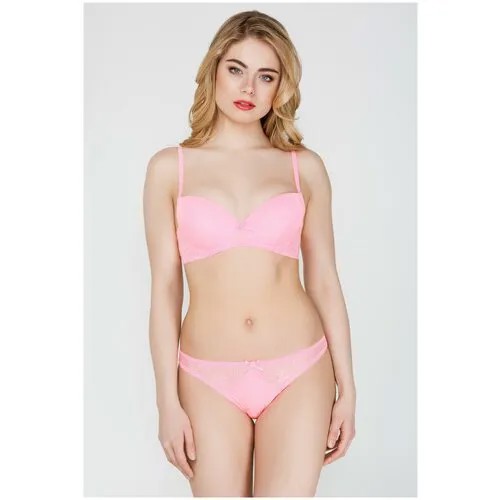 Бюстгальтер infinity lingerie, размер 75D, розовый