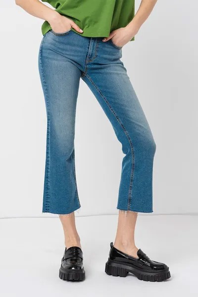Укороченные джинсы-капри United Colors Of Benetton, белый