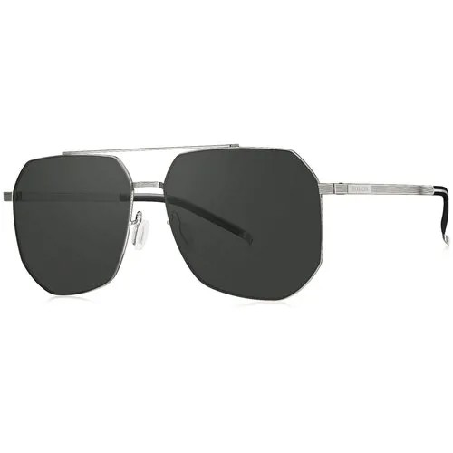 Солнцезащитные очки BOLON, серый, серебряный