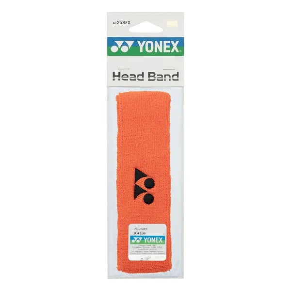 Повязка женская Yonex Headband AC258EX оранжевая OS