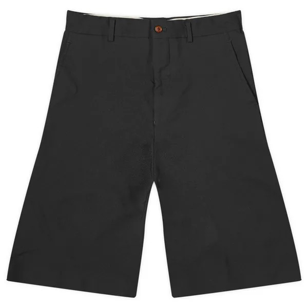 Шорты Comme Des Garçons Homme Plus Gabardine Short, черный
