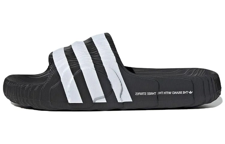 Adidas originals Шлепанцы серии ADILETTE Мужские, Black/White