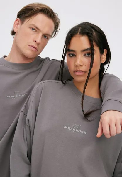 Толстовка YOURTURN УНИСЕКС, цвет mottled grey