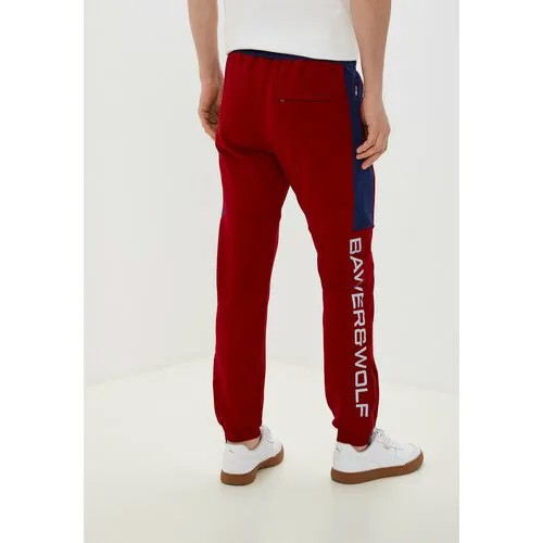 Брюки спортивные BAWER, размер 3XL, красный